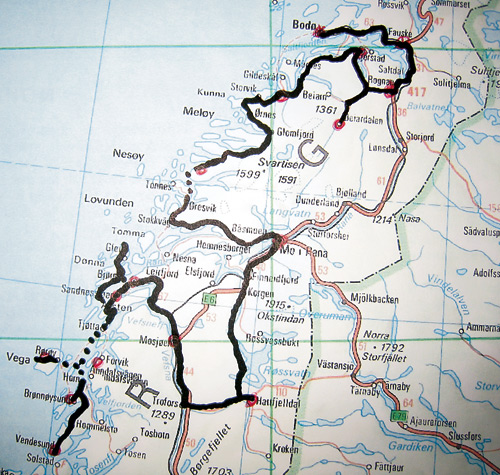 illustrasjon: Møte med Skulpturlandskap Nordland