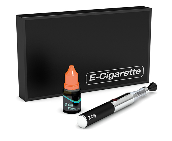 illustrasjon: Passiv e-sigarettrøyking