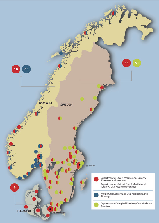 illustrasjon: Medikamentrelatert osteonekrose i kjevene. Del 2: Skandinavisk kohort