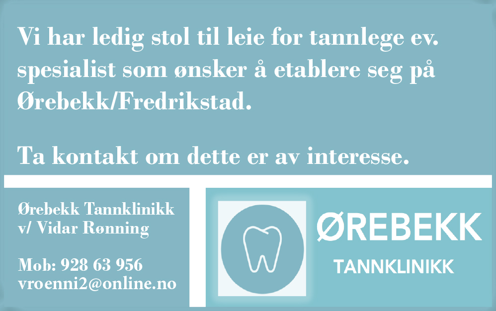stilling ørebekk